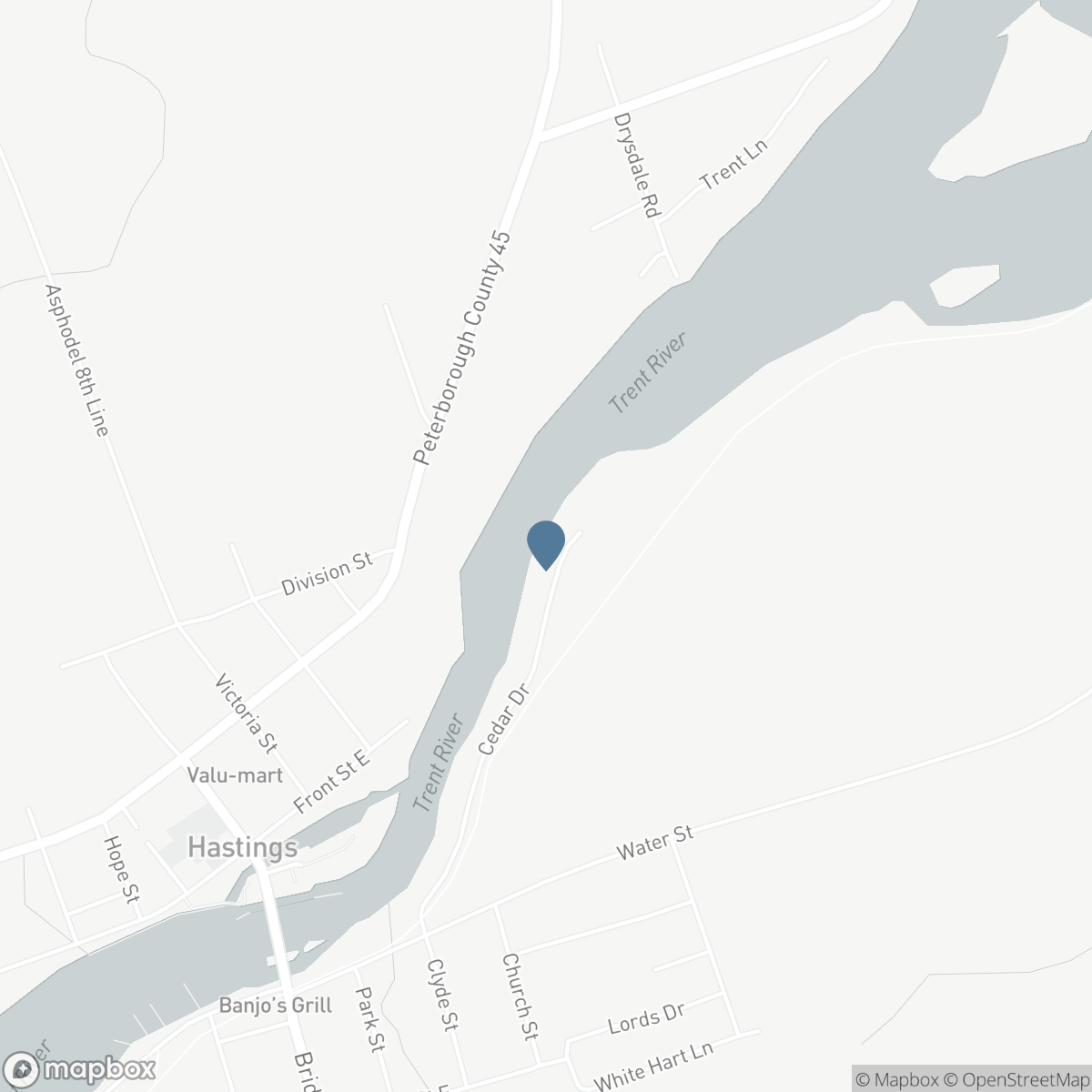 169 CEDAR DRIVE, Hastings, Ontario K0L 1Y0